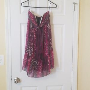 Guess strapless dress